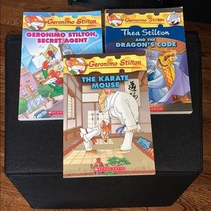 Geronimo Stilton Books (3). Children Novels.